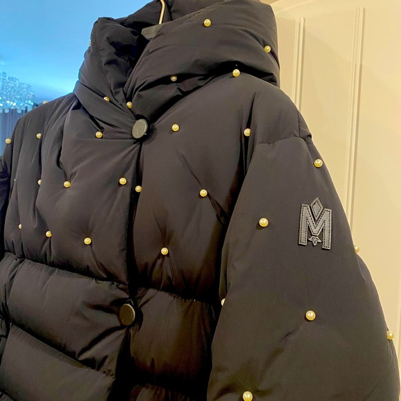 New Mackage Aura Pearl Black Women down jacket - Picture 3 of 12